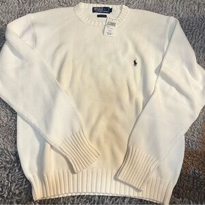 Polo by Ralph Lauren White Sweater